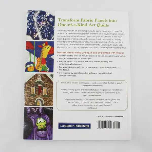 Creating Art Quilts with Panels by Joyce Hughes 2019 Paperback Good