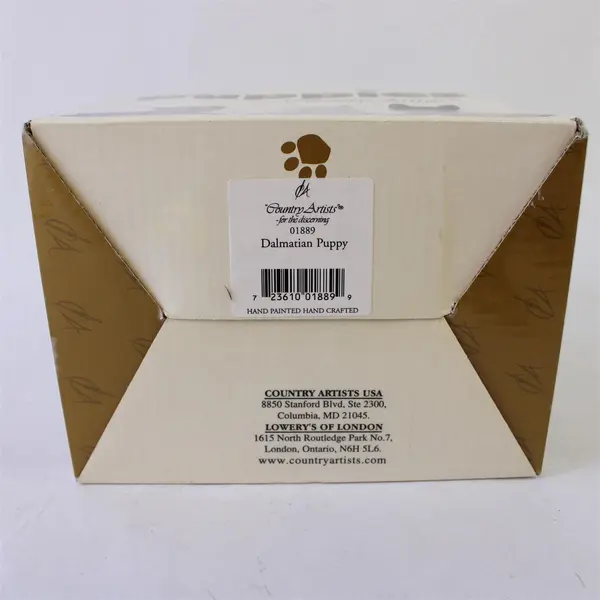 Country Artists Dalmatian Puppy Dog Resin Figurine #01889