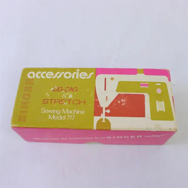 Singer 717 Sewing Machine Accessories Parts 171389 Zig-Zag Stretch with Box