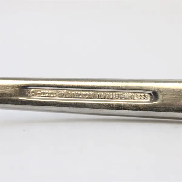 Four 18/10 Stainless Royce Salad Forks  and 1 Place Spoon By Reed and Barton