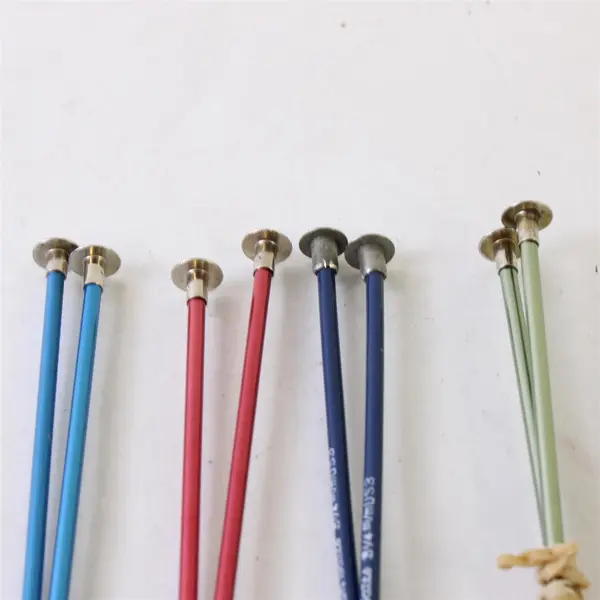 Lot of 4 Sets Knitting Needles Sizes 3 + Crochet Hook 600mm - Used