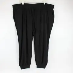 AnyBody Black Women's Jogger Pants 2XP Petite