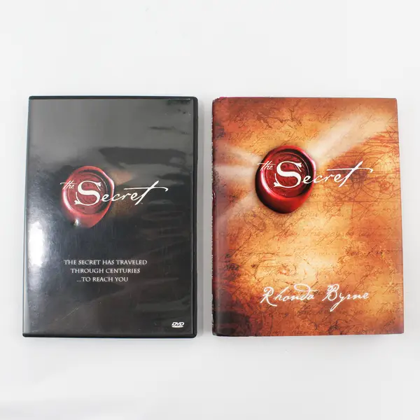 The Secret by Rhonda Byrne 2006 Hardcover Book DJ With The Secret 2006 DVD 