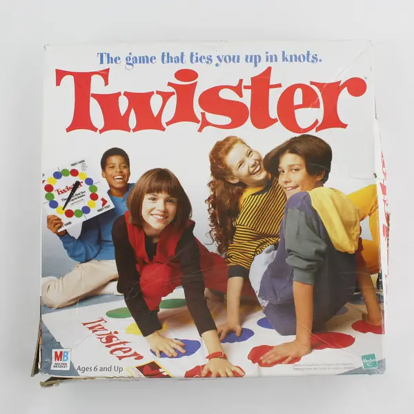 90s Vintage Hasbro & Milton Bradley Twister Board Game