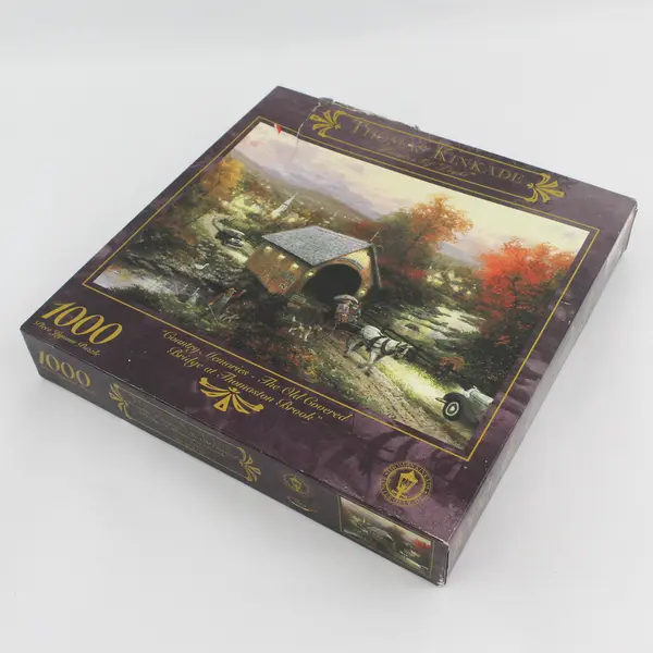 Ceaco Thomas Kinkade Country Memories 1000 Piece Jigsaw Puzzle Sealed