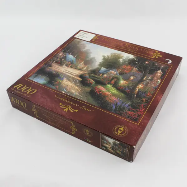 Ceaco Thomas Kinkade Cobblestone Lane 1000 Piece Jigsaw Puzzle