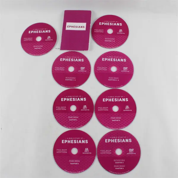 A Bible Study Of Ephesians, Joyce Meyer Ministries DVD & CD Booklet Set 2016 