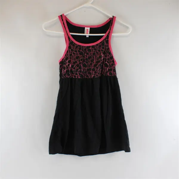 Dollhouse Pajama Set Sleeveless Shirt + Shorts  Size Medium