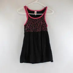 Dollhouse Pajama Set Sleeveless Shirt + Shorts  Size Medium