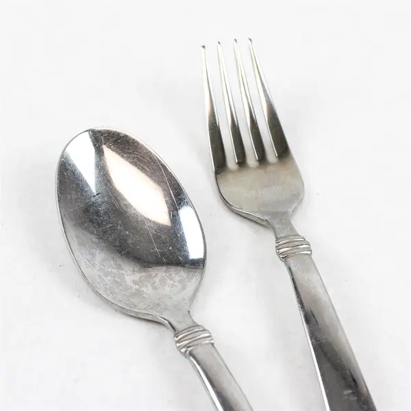 Lot of 6 Reed & Barton Heritagemint Regent Stainless Flatware Pieces Forks Spoon