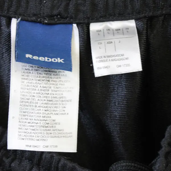 Reebok Black Basketball Shorts Men's Large