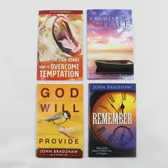 Lot of 4 John Bradshaw Pocket Inspirational Books 2016 to 2021 Paperback Good 