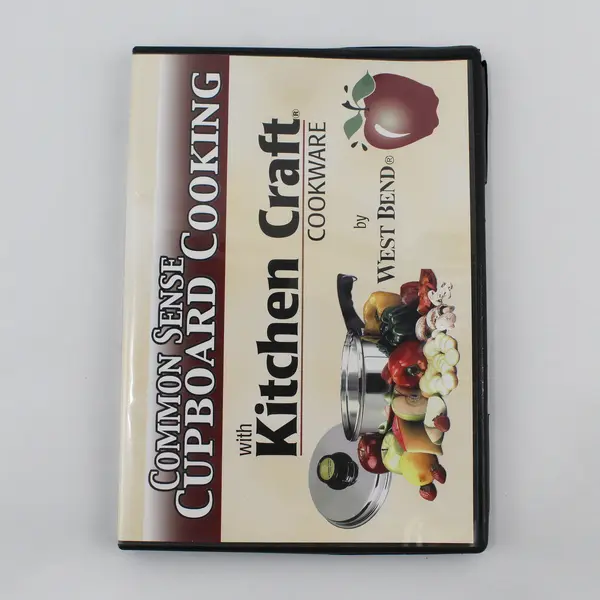 West Bend Common Sense Cupboard Cooking Kitchen Craft DVD 2003