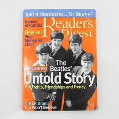 Reader's Digest Magazine November 2005 Features The Beatles' Untold Story 
