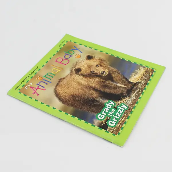 Wild Animal Baby Magazine June 2012 Featuring Grady the Grizzly 