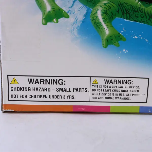 Intex Giant Gator Ride-On Inflatable Pool Float 80x45 Ages 3+