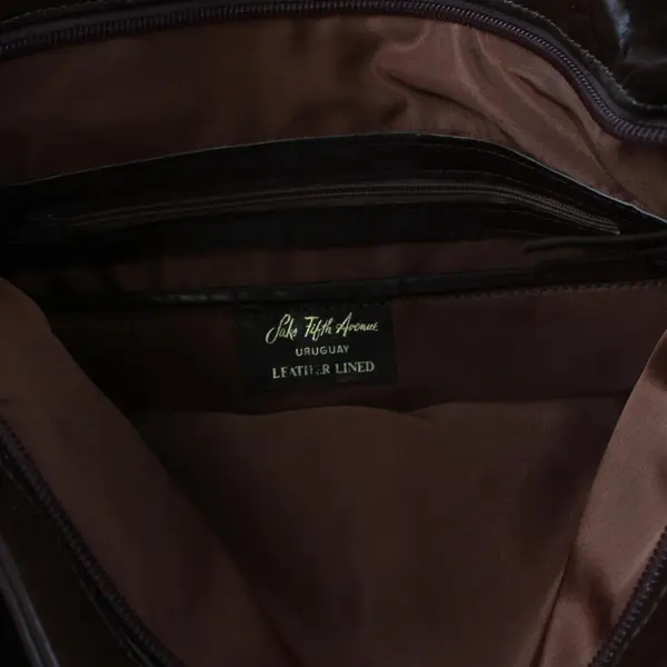 Saks Fifth Avenue Brown Medium Women's Tote Bag