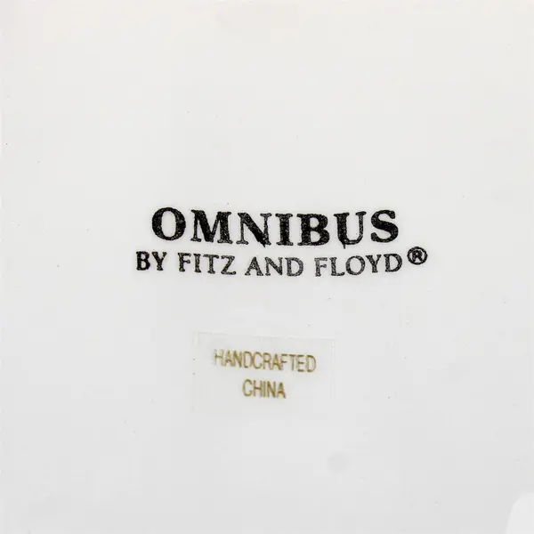 Fitz and Floyd Omnibus Santa Claus Cookie Serving Plate 10"