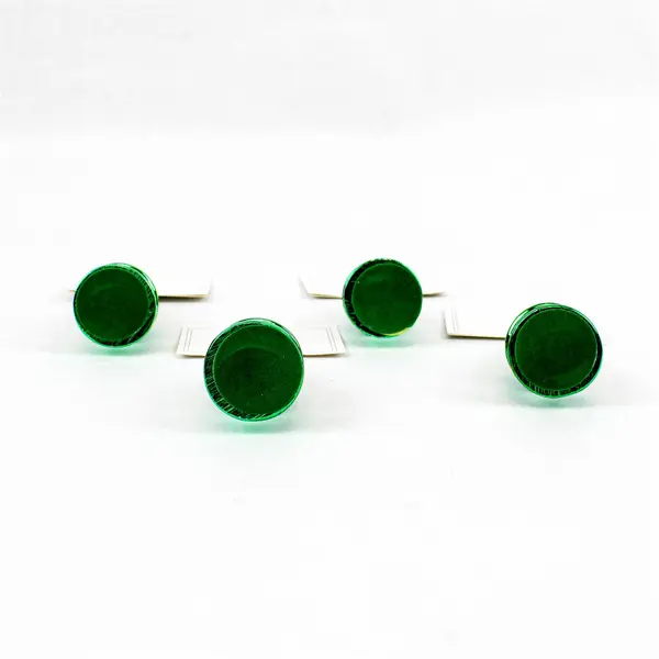 Set of 4 Pier 1 Imports Green Christmas Tree Card Holders