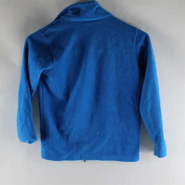 Columbia Boys Blue Full-Zip Fleece Jacket w/ Pockets, Outdoor, Size S