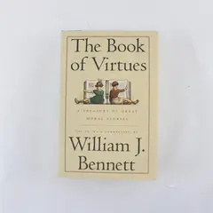 The Book of Virtues William J. Bennett Hardcover 1993 Good Condition