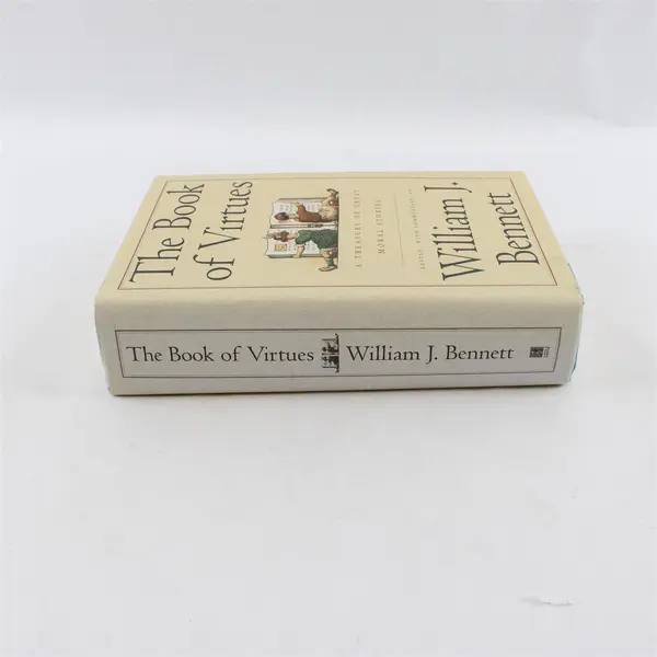 The Book of Virtues William J. Bennett Hardcover 1993 Good Condition