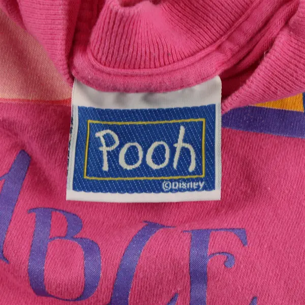 Vintage Disney Eeyore Winnie the Pooh Graphic T-Shirt Pink Women's L/XL