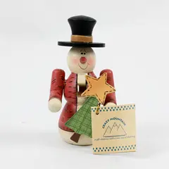 Crazy Mountain Snowman Nutcracker Christmas Tree Holiday Decor X2200