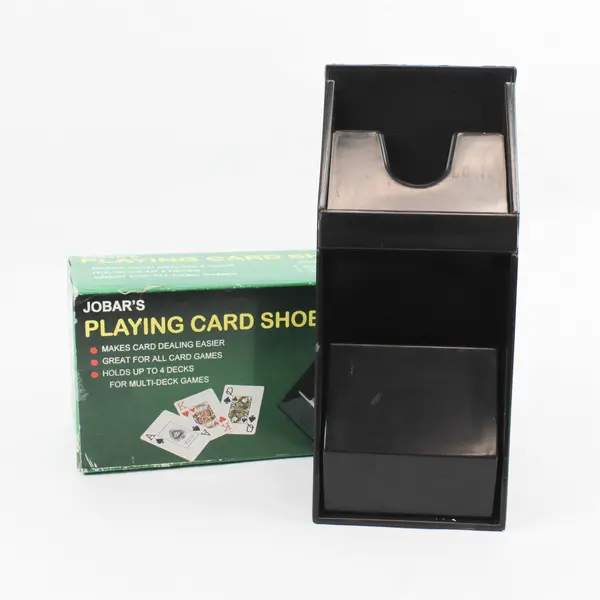 Jobar Dealer Playing Card Shoe Holds Up to 4 Decks