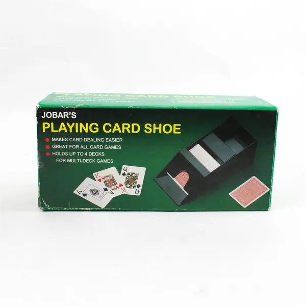 Jobar Dealer Playing Card Shoe Holds Up to 4 Decks