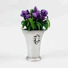 Forget Me Nots Enchanting Irises 82008 Floral Figurine