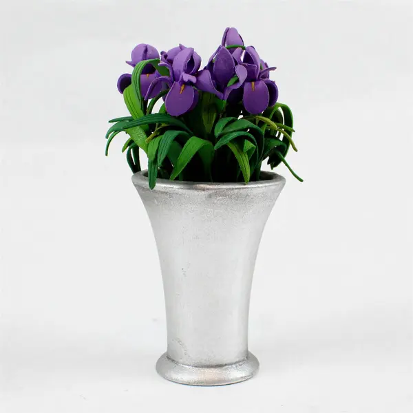 Forget Me Nots Enchanting Irises 82008 Floral Figurine