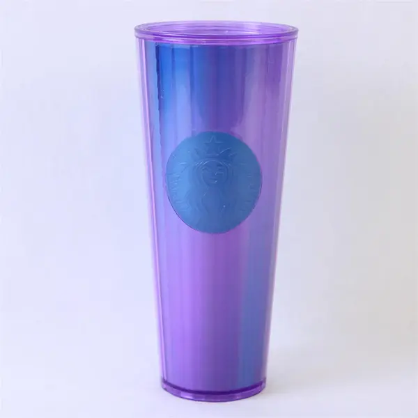 Starbucks Purple Kaleidoscope Dome Cold Cup Tumbler 24oz Summer 2022