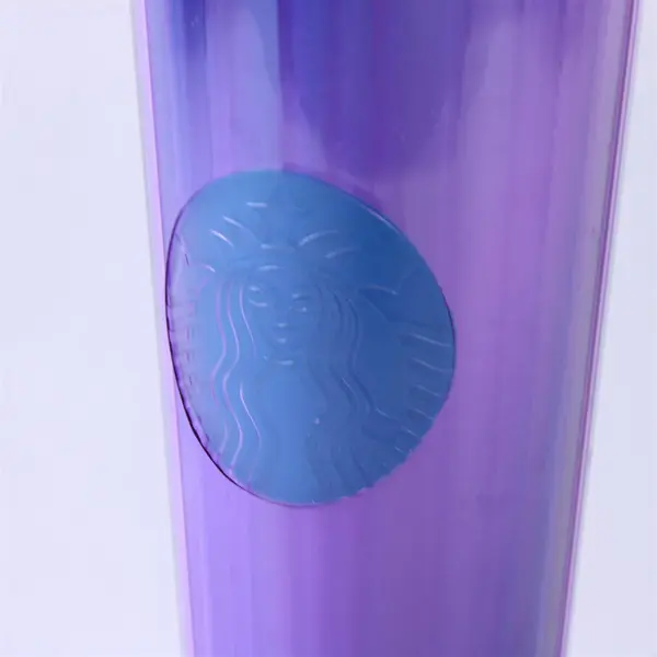 Starbucks Purple Kaleidoscope Dome Cold Cup Tumbler 24oz Summer 2022