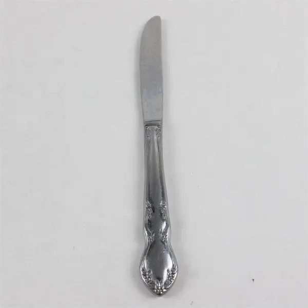 Lot of 5 Jenna by Retroneu Dinner Knives Silverplate Flatware