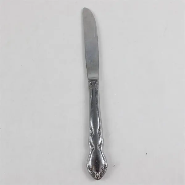 Lot of 5 Jenna by Retroneu Dinner Knives Silverplate Flatware