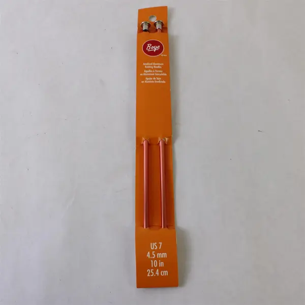 Lot of 3 Sets Knitting Needles Sizes 7 6 2 New 10.5in