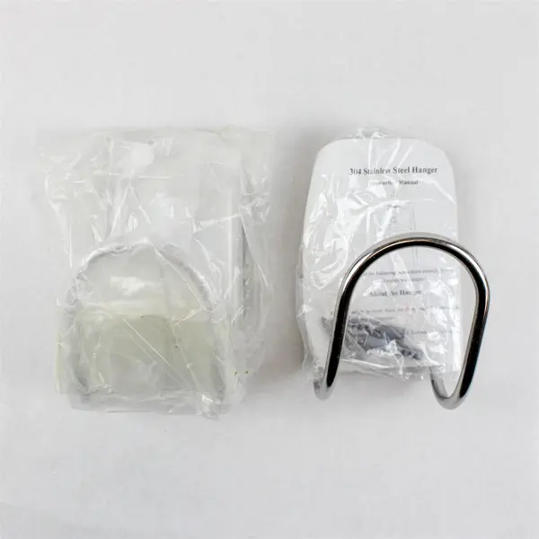 Lot of 2 JBscoop Small 304 Stainless Steel Heavy Duty Hose Holder Hanger