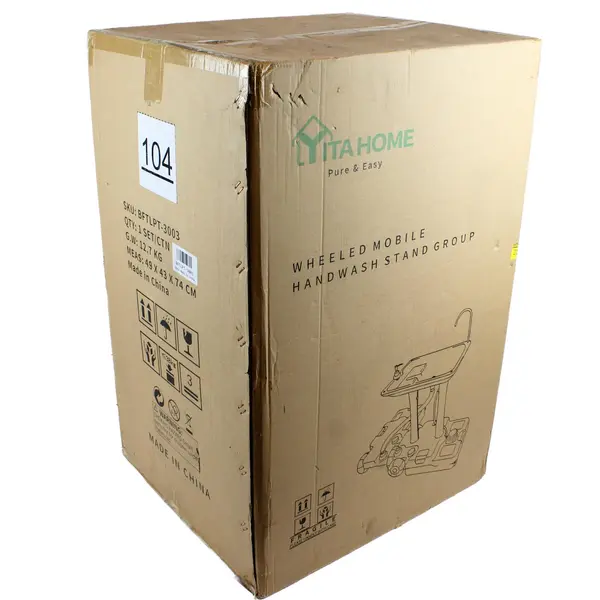 Yita Home Wheeled Mobile Handwash Stand BFTLPT-3003