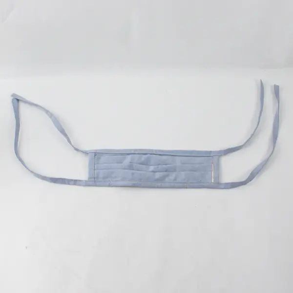 Lot of 2 Double Layer Fabric Face Masks Washable Reusable Ties