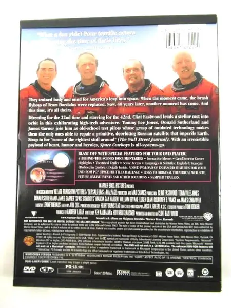 Space Cowboys DVD 2000, #18722