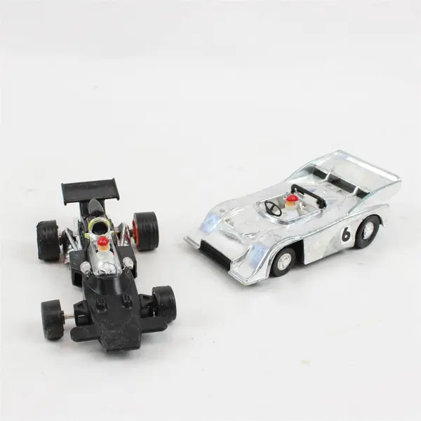 Lot of 2 Zee Race Cars Used Toy Vehicles