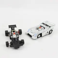 Lot of 2 Zee Race Cars Used Toy Vehicles