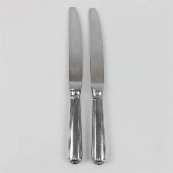 Lot of 2 Sambonet Contour Dinner Knives