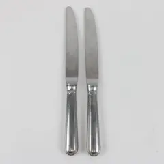 Lot of 2 Sambonet Contour Dinner Knives