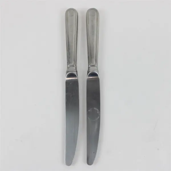 Lot of 2 Sambonet Contour Dinner Knives