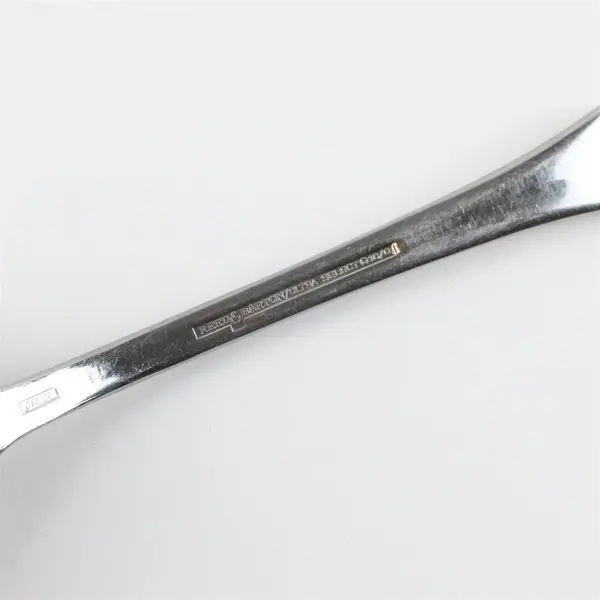 Set of 2 Reed & Barton Mixed Spoons Ultra Select Piazza Navona 18/0 Stainless