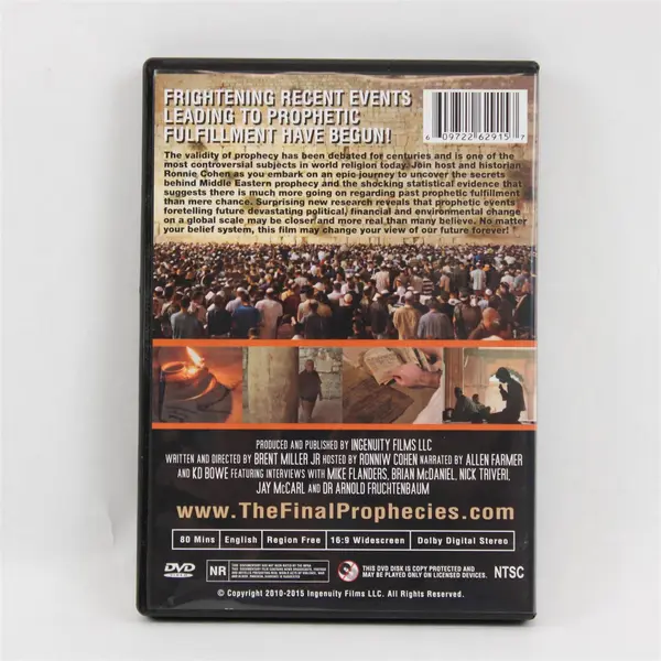 The Final Prophecies DVD Reformatted Widescreen Edition Used