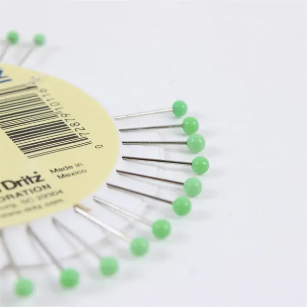 Lot of 3 Vintage Wheels of Prym Dritz Glasshead Sewing Pins 