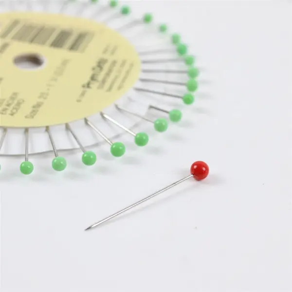 Lot of 3 Vintage Wheels of Prym Dritz Glasshead Sewing Pins 